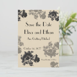 Masala Flora Spara datumet Inbjudningar