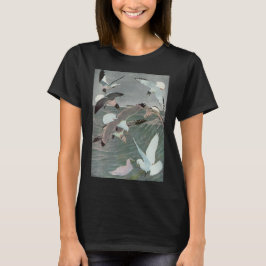 Måsar över havsvågor av Louis Agassiz Fuertes Tee Shirt