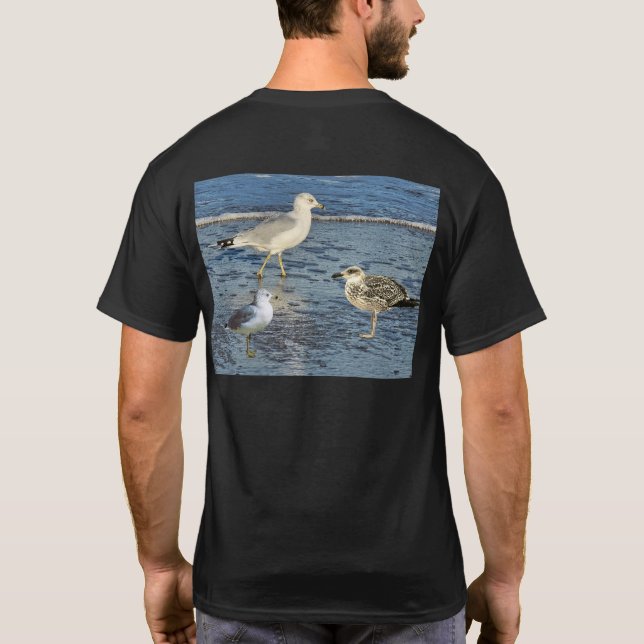 Måsar T Shirt (Baksida)