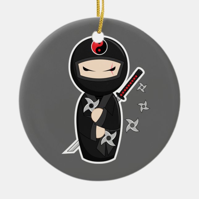 Masaru Julgransprydnad Keramik (Framsidan)