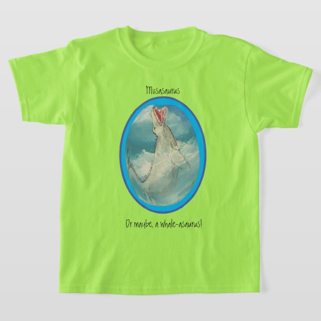 Masasaurus, eller Val-asaurus T-Shirt (Laydown)