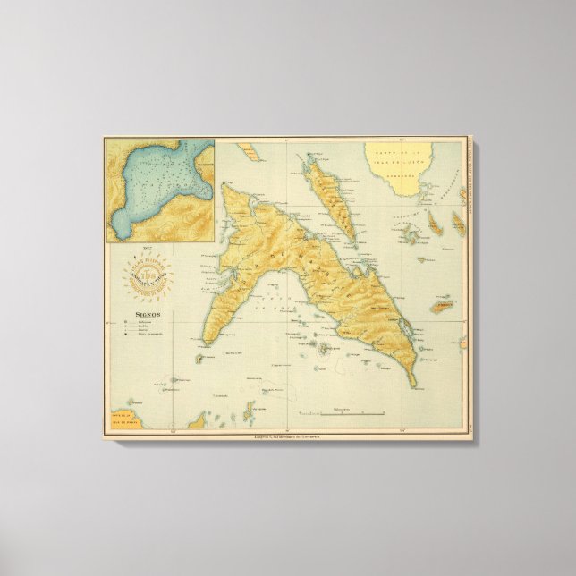 Masbate och Tico nr 17 Canvastryck (Framsida)