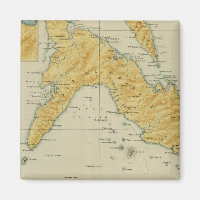 Masbate och Tico nr 17 Magnet (Framsidan)