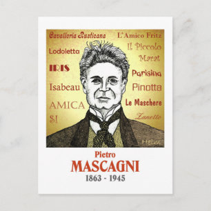 Mascagni Vykort