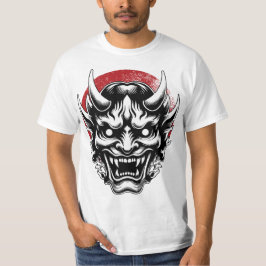 máscara Samurai/ japan T Shirt