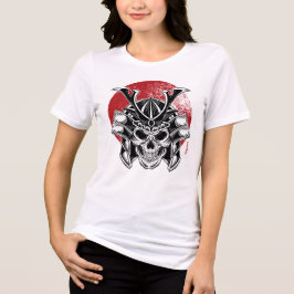 Máscara Samurai Oni / Samurai Oni Mask Women T Shirt