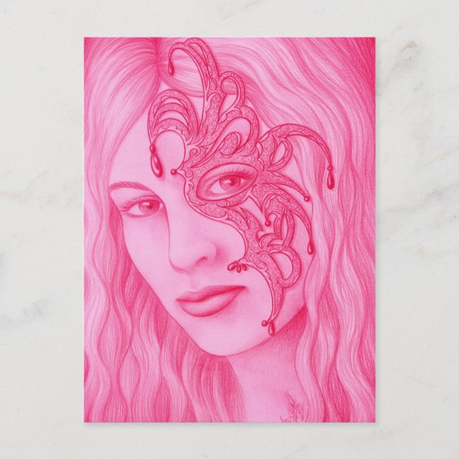 Mascarada Vykort (Framsida)