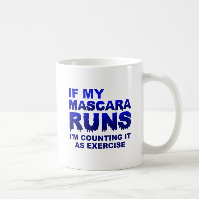 Mascera Springa Exercise Funny Mug Kaffemugg (Höger)