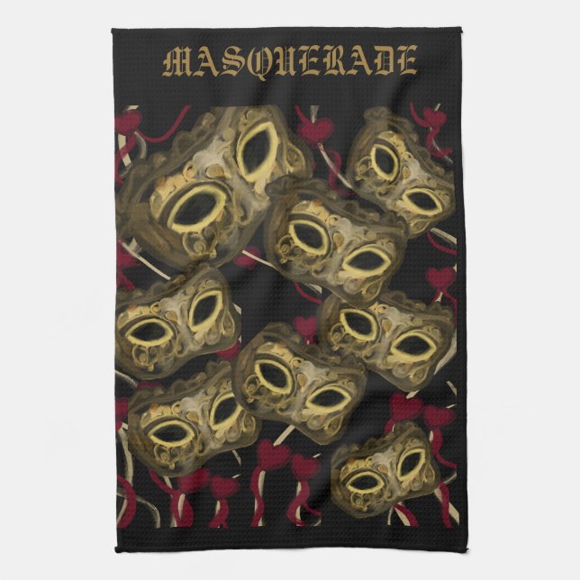 MASCHERAD KONST     KÖKSHANDDUK (Vertikal)