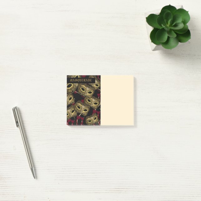 MASCHERAD KONST      POST-IT BLOCK (Kontor)