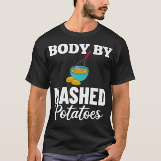Maschpotatisrecept Vitlök Saschad potatis Vegan T Shirt