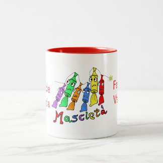 mascletà Två-Tonad mugg