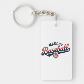 Mascot Baseball Retro Logotyp