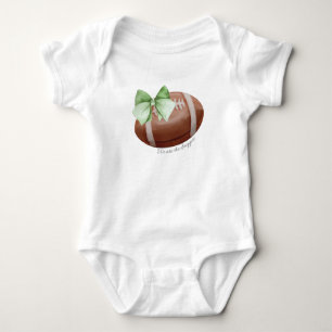 Mascot Bow Cute Football Jersey T Shirt