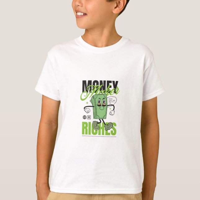 Mascot Money Maker T Shirt (Framsida)