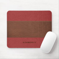 Masculine Brown och Red Leather