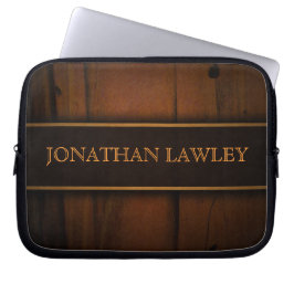 Masculine Classy Faux Baltic Gräs Laptop Sleeve