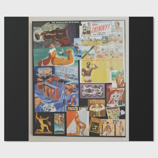 Masculine Mystique Presentpapper (Platt)