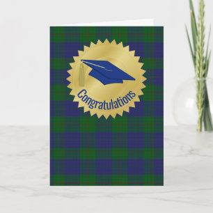 Masculine Play och Mortarboard Cap Studenten Kort