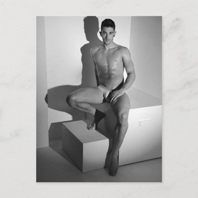 Masculine Sensuality #2 Vykort (Framsida)