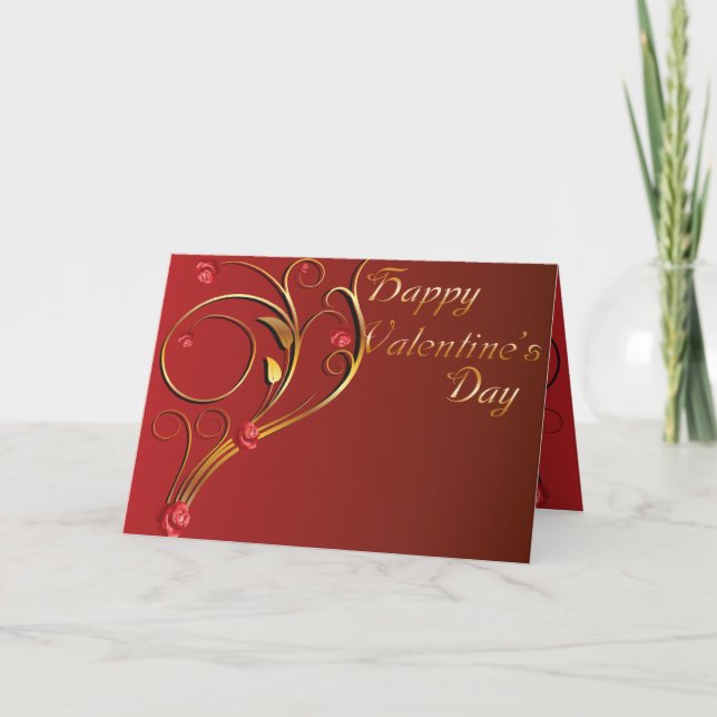 Masculine Valentine Card Helgkort (Framsida)