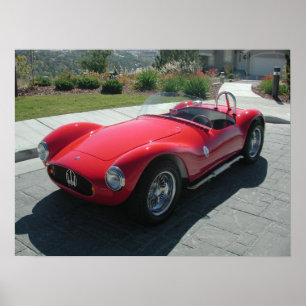 Maserati A6GC5 Roadster 1955 Poster