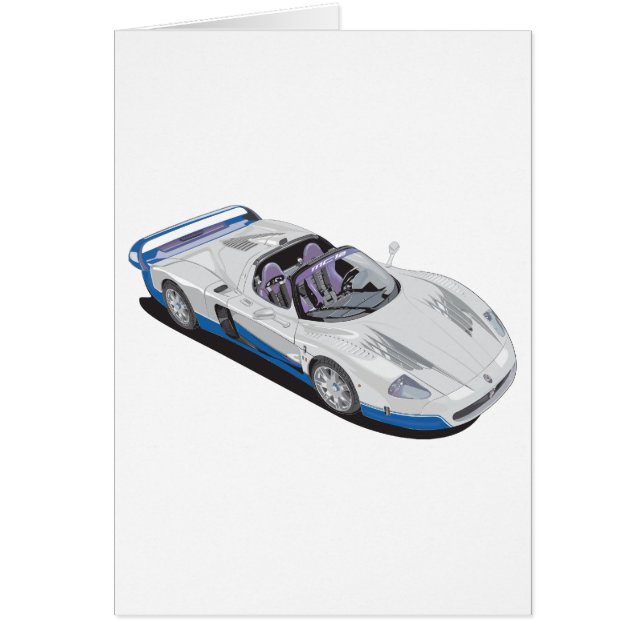 Maserati MC12 Hälsningskort (Framsidan)