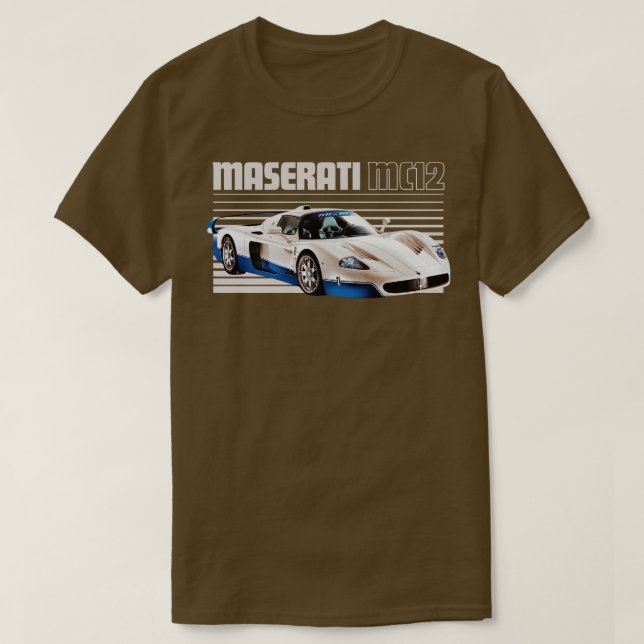 MASERATI MC12 T SHIRT (Design framsida)