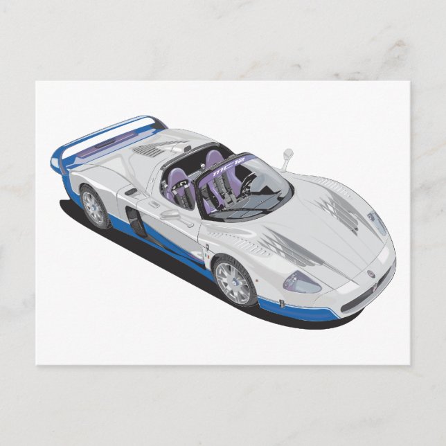 Maserati MC12 Vykort (Framsida)