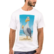 MÅSFÅGEL ATTITYD T-Shirt