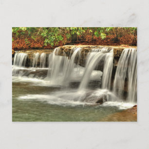 Mash Fork Falls, Väster Virginia Vykort