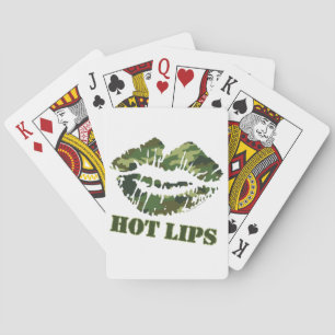 MASH Hett Läppar Casinokort