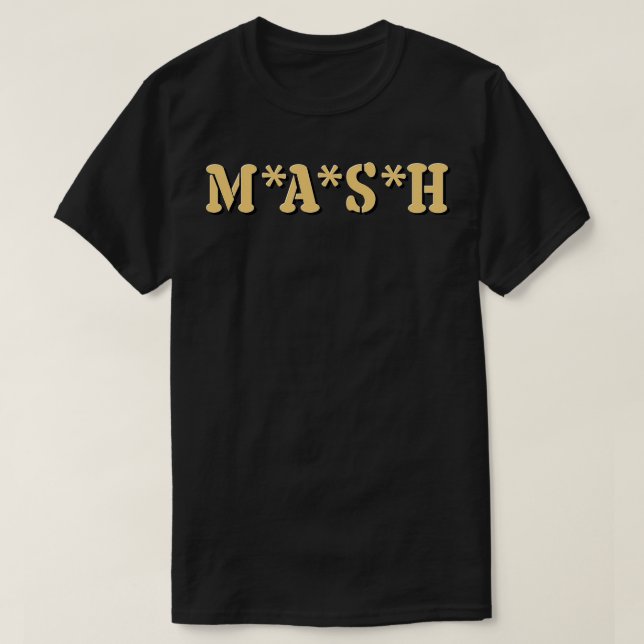 MASH T SHIRT (Design framsida)