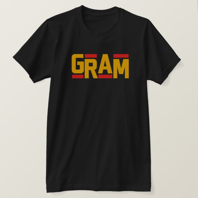 Mash-up för GRAM/EPMD T Shirt (Design framsida)