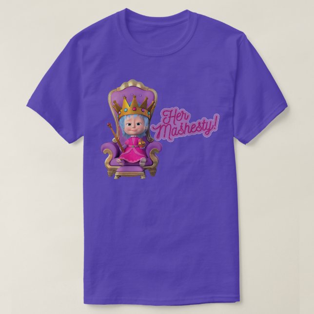 Masha and the Bear  T Shirt (Design framsida)