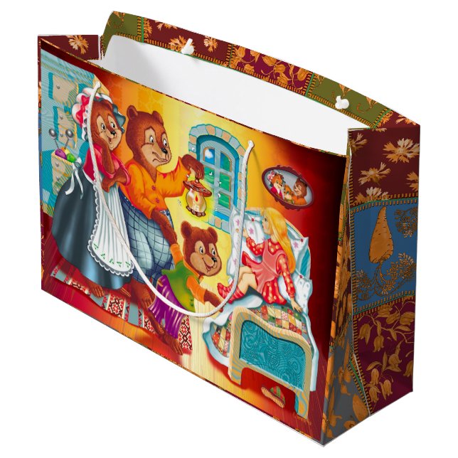 Masha och 3 björn (Baksidan Vinklad)