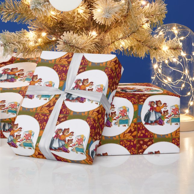 Masha och 3 björn presentpapper (Helgdagar)