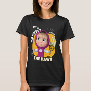 Masha och björnen. Mörkast före gryningen T Shirt