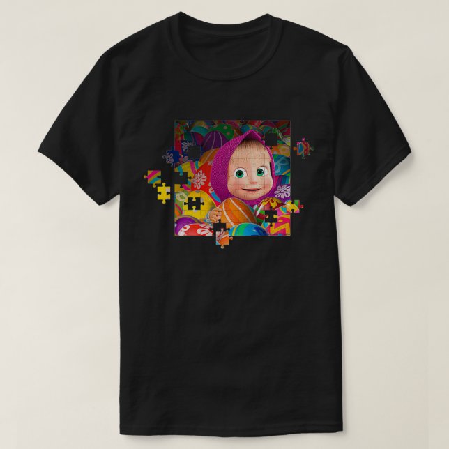 Masha Puzzle T Shirt (Design framsida)