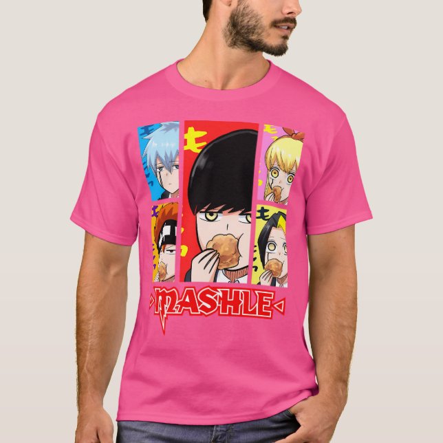 Mashle Magic and Muscles1 T Shirt (Framsida)
