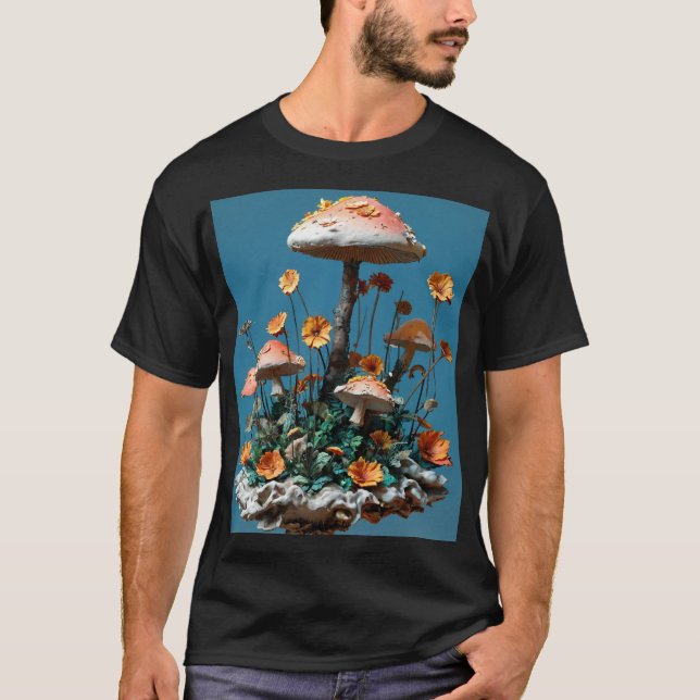 Mashroom plant T-Shirt (Framsida)