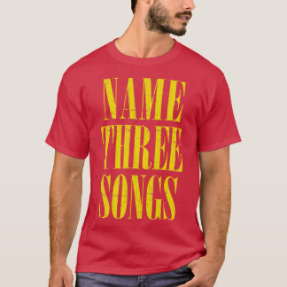 Mashup för skräpemememodulen namn 3 Sång T Shirt