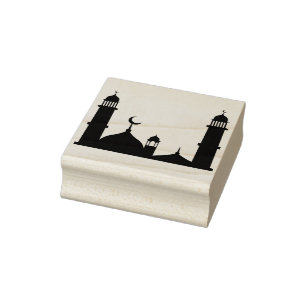 masjid art frimärke stämpel