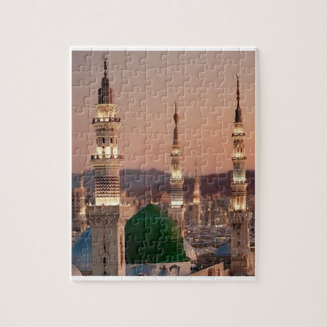 Masjid e Nabvi Islamskt Pussel  (Vertikal)