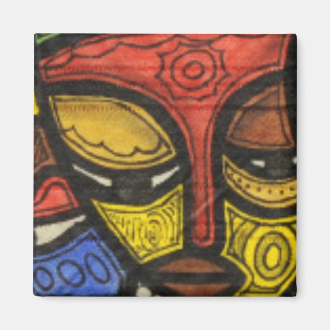 Mask 2 magnet (Framsidan)