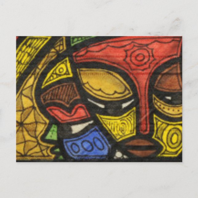 Mask 2 vykort (Framsida)