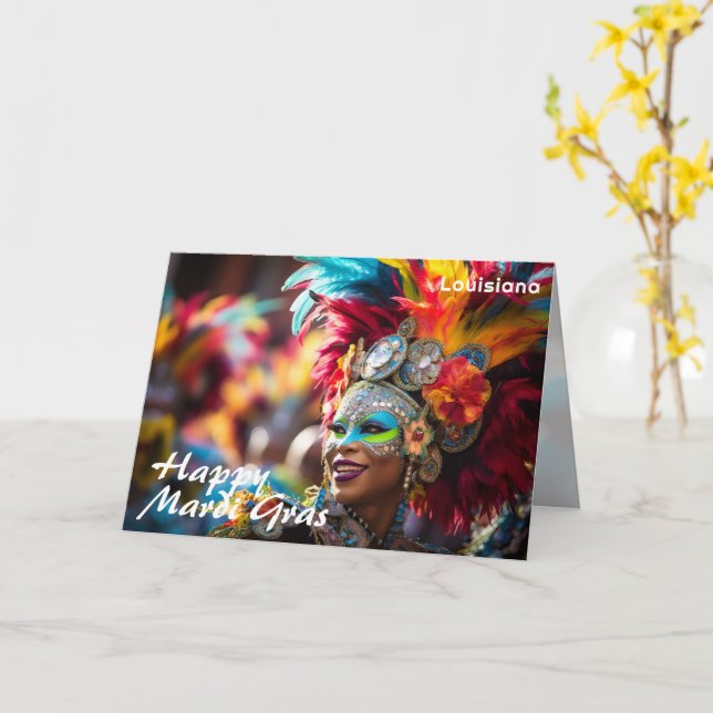 💚💜💛Mask Appeal  Kort (Gul blomma)