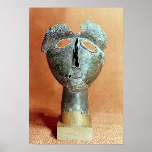 Mask av en pyrenisk vinitet från Montouse Poster (Framsidan)