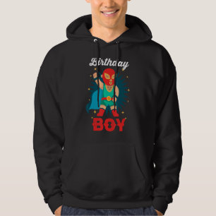 Mask Birthd i Mexikanska Wrestling Birthday Lucha Hoodie