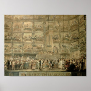 Mask Boll, 1767 Poster